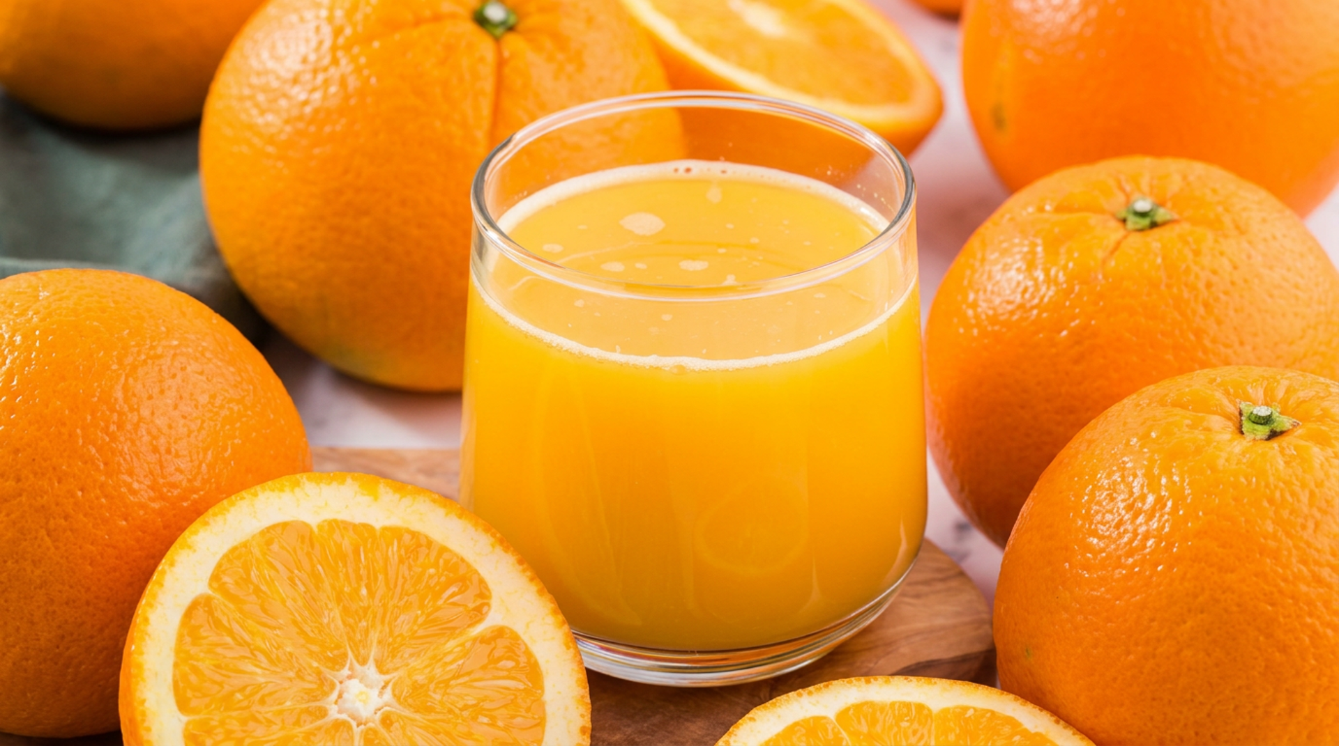 Fresh-squeezed orange juice