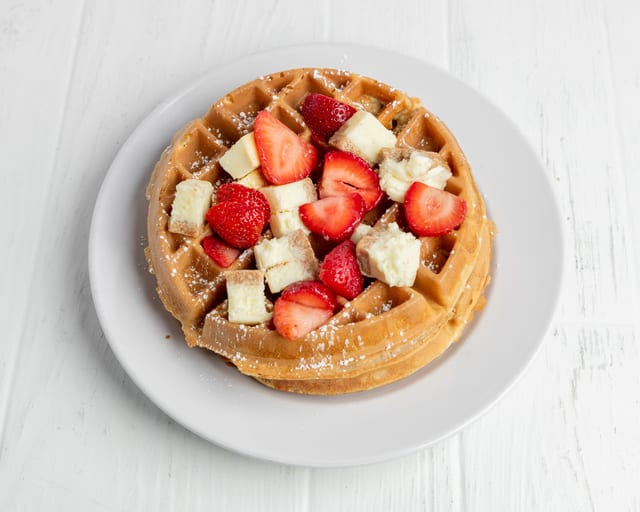 Strawberry Cheesecake Waffle.